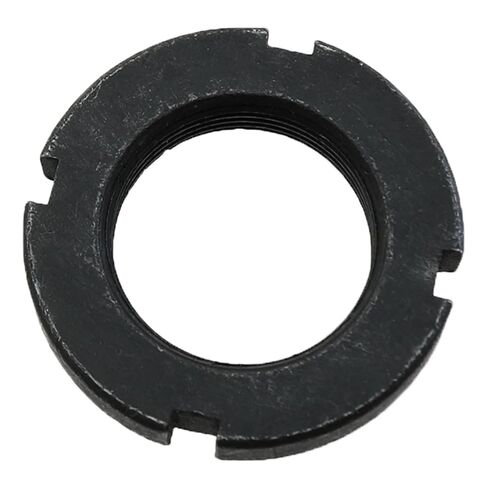 Heyous 2PCS Black 4 Slot Slotted Round Nut M30x1.5mm High Hardness Steel Locking Nut Suitable for Rolling/Sliding Bearing Shaft Pump Valve in Saudi Arabia