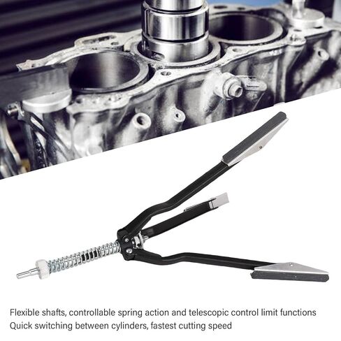 Eujgoov Engine Cylinder Hone Tool Adjustable Cylinder Deglazer Piston Honer Diameter 2.24in-9.84in 220 Grit with 3Pcs 4in Long Stones Metal Alloy and Carborundum in Saudi Arabia