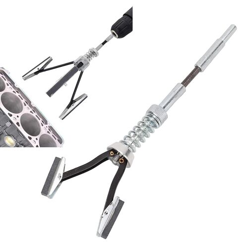 3 Jaws Adjustable Engine Cylinder Hone Set - Efficient Deglazer for 3/4in to 7in Diameter Cylinder Holes, Durable Metal Construction for Reliable Performance in Kuwait