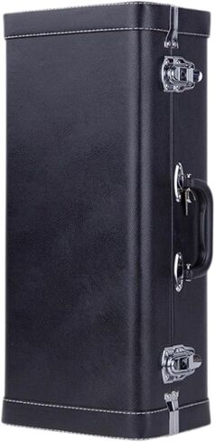 Alto Saxophone Case Portable Durability Accessories Premium Rectangular Lightweight Water Resistant Storage Bag, Black in Kuwait