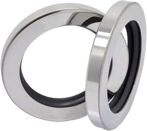 105 * 140 * 12 PTFE Lip Oil Seal with Stainless Steel Housing Single Lip and Dual Lip Screw Air Compressor Spare Parts in Saudi Arabia