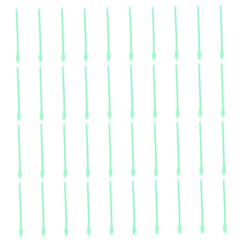 VALICLUD 100Pcs Plastic Sampling Spoons Green Mixing Scoops for Laboratory Use for Powder and Granule Measurement and Versatile Spatulas for Home Lab and Restaurant in Saudi Arabia
