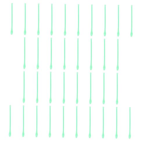 VALICLUD 100 PCS Plastic Laboratory Mixing Spoons Sampling Scoops and Spatulas for Powders and Gel for Chemical Experiments and Lab Use in Kuwait