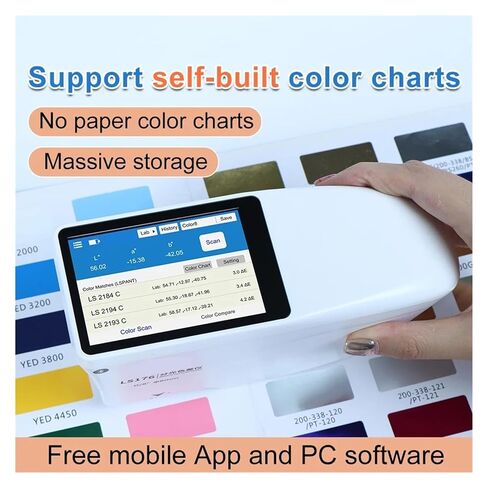 LS176 مقياس الطيف الضوئي المحمول مقياس الألوان D/8 درجة البياض والصفرة منحنيات الانعكاس الطيفي اختبار 8 مللي متر حساسية عالية ، خطأ منخفض in Kuwait