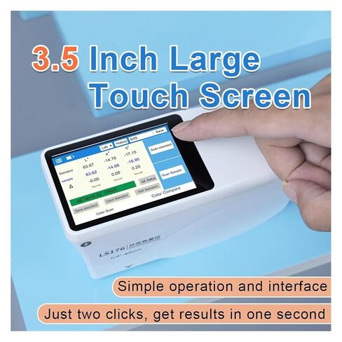 LS176 مقياس الطيف الضوئي المحمول مقياس الألوان D/8 درجة البياض والصفرة منحنيات الانعكاس الطيفي اختبار 8 مللي متر حساسية عالية ، خطأ منخفض in Kuwait