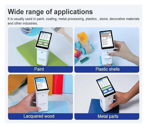 مقياس الألوان المحمول LS173 D/8 درجة محلل الألوان الرقمي مع شاشات اللمس 8 مم لطلاء السيارات البلاستيك حساسية عالية، خطأ منخفض in Kuwait