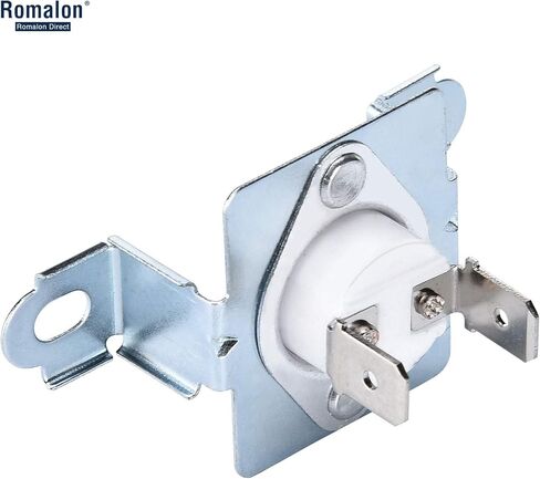 Romalon Thermal Cut Off Fuse DC96-00887A WP35001193 متوافق مع Samsung Dryer Assembly Bracket Thermostat استبدال الجزء DC96-00887C 2074129 AP5966894 - حزمة من 3 in Saudi Arabia