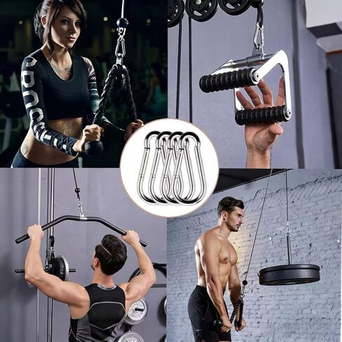 4 قطع من مشابك حلقة التثبيت شديدة التحمل، خطاف زنبركي لمنع الصدأ المجلفن مقاس 3.15 بوصة للصالة الرياضية، والمشي لمسافات طويلة، وسلاسل الحيوانات الأليفة، والتخييم، وتعليق النباتات، وحلقة مفاتيح، بوزن 440 رطلًا in Kuwait