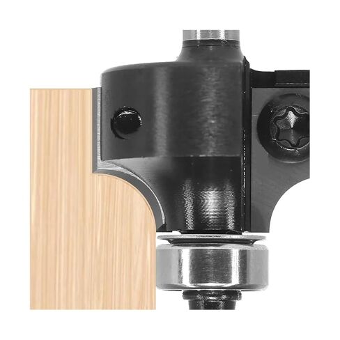 AFR036 Insert Style Carbide Corner Round End Mills 1/4 Radius 6/6.35mm Shank Bit Woodworking Milling Cuttters AFR036 in Saudi Arabia
