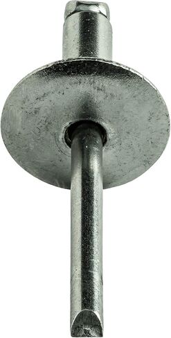 Fastenere Large Flange Pop Rivets - 1/8" x 1/4" (50 Pack) Heavy Duty, Stainless Steel Blind Rivets, Open End 4-4 Grip Range .188" - .250", Corrosion Resistant, High Tensile & Shear Strength in Saudi Arabia