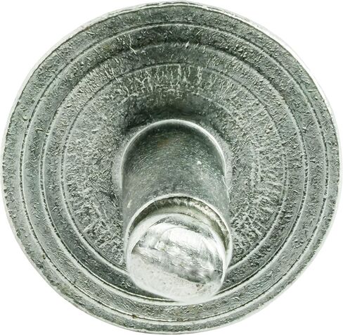 Fastenere Large Flange Pop Rivets - 1/8" x 1/4" (50 Pack) Heavy Duty, Stainless Steel Blind Rivets, Open End 4-4 Grip Range .188" - .250", Corrosion Resistant, High Tensile & Shear Strength in Saudi Arabia