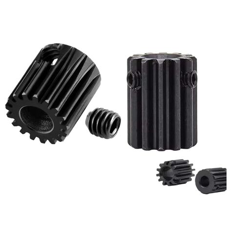 1M Spur Gear Pinion 10T 12T 14T Bore 4-7mm 45# Steel Motor Transmission Accessory 1Pcs(7mm,12 Teeth) in Saudi Arabia