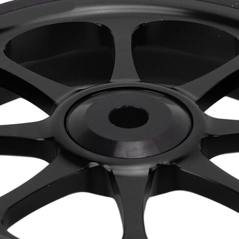 Tbest Easy Wheels Kugellager,Rolling Wheels Easy,Folding Easy Wheel,Aluminum Alloy Easywheel 82mm Widened Bearing Easy Wheel for 3sixty Folding(Black) in Saudi Arabia