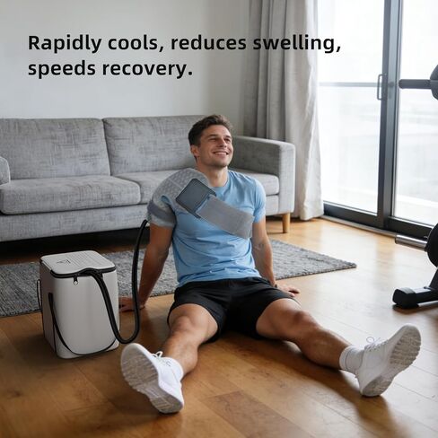 آلة الثلج للكتف بعد الجراحة، آلة تعبئة الثلج على الكتف مع توقيت قابل للبرمجة، آلة العلاج البارد، نظام تخفيف الألم بالعلاج بالتبريد in Kuwait