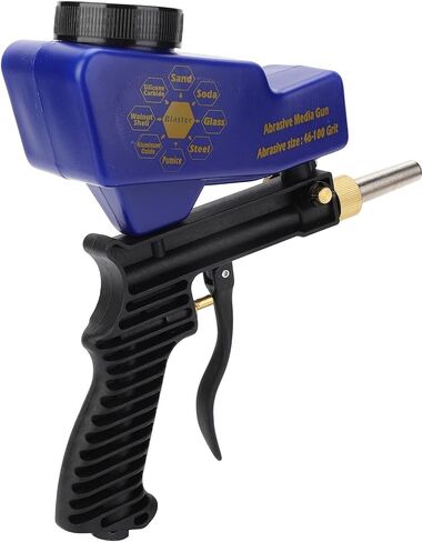 Jeanoko Gravity Feed Sandblasting Efficient Air Sand for Precision Work 70‑150 PSI 6000RPM for Workshop in Saudi Arabia