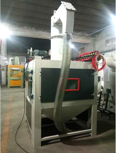 آلة تفجير الرمل الأوتوماتيكية المزودة بقرص دوار، وأداة تفجير احترافية لتنظيف الأجزاء الكبيرة، ومعدات تفجير الرمل الفعالة المزودة بمسدسات أوتوماتيكية وتحكم بالمؤقت in Kuwait