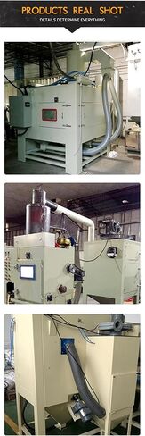 آلة تفجير الرمل الأوتوماتيكية الصناعية، آلة تفجير الرمل الموثوقة للتنظيف العميق، معدات تفجير الرمل الأوتوماتيكية مع أوضاع تفجير قابلة للتعديل وتآكل منخفض in Kuwait