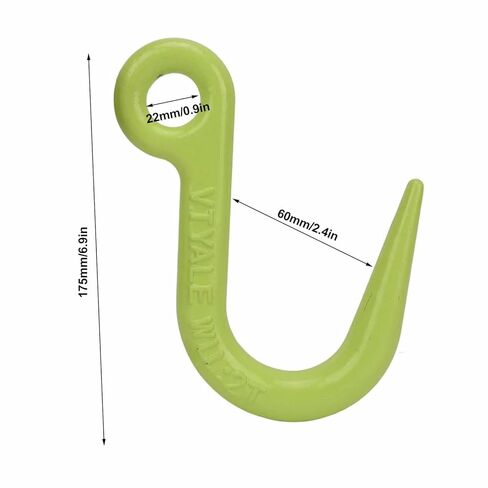1pc Crane Hoist Hook Large Opening Lifting Hook 2T Load Bearing Alloy Steel Crane Hoist Hook in Saudi Arabia