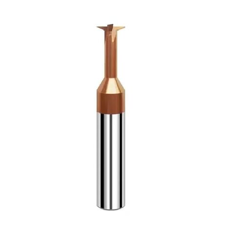 Dovetail Milling Cutter 30°/45°/60° CNC Tool for Aluminum Steel(D12x45°xD12x60Lx4F,for Steel) in Saudi Arabia