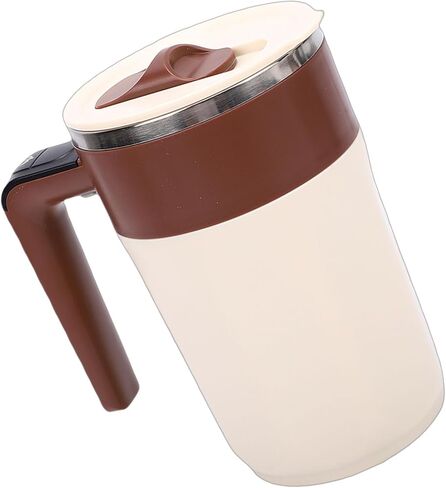 Zerodis Automatic Magnetic Stirring Mug Stainless Steel Self Mixing Cup for Coffee and Tea Rechargeable 400ml Travel Beverage Mixer Coffee Tea in Kuwait