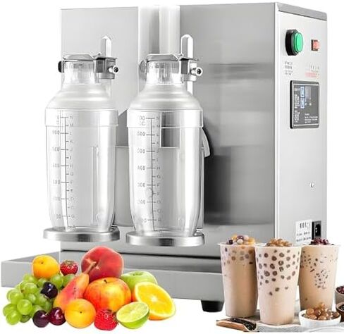 This Double-Head Electric Milk Tea Blender is Suitable for Making Juice, Coffee, and Cocktails. It's Ideal for Home Use and Bars. in Saudi Arabia