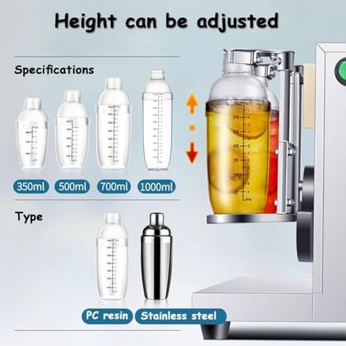 This Double-Head Electric Milk Tea Blender is Suitable for Making Juice, Coffee, and Cocktails. It's Ideal for Home Use and Bars. in Saudi Arabia