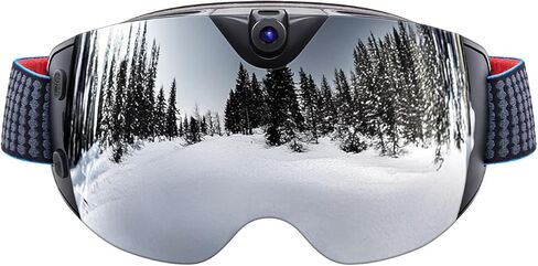 OhO 4K Smart Ski Goggles, WiFi Camera Snowboard Goggles with UV Protection, Anti Fog （Men/Women） in Kuwait