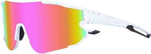 Polarized Sports Sunglasses for Men Women Lightweight Baseball Running Cycling Glasses UV Protection Anti-Glare in Saudi Arabia