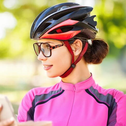 FEISEDY Sports Blue Light Glasses for Men Lightweight Anti Slip Running Cycling Square Glasses Computer Eyeglasses B0156 in Saudi Arabia