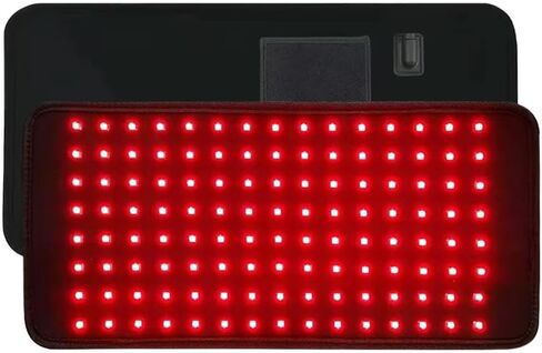 وسادة العلاج بالضوء الأحمر للجسم، 3 في 1 LED 660 نانومتر و850 نانومتر وسادة العلاج بالأشعة تحت الحمراء للكلاب والكتف والظهر والركبة. مع هدية جهاز التحكم بالمؤقت للنساء والرجال in Kuwait