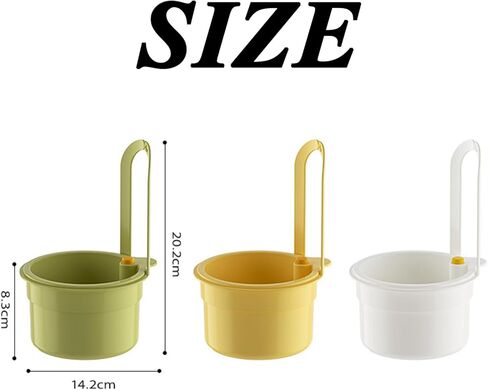 Hangable Kitchen Sink Drainer, Hanging Sink Drain Basket with Press Dumping & Self-Cleaning Design, 2025 New Faucet Hanging Food Waste Catcher, Sink Protectors Baskets (2PCS-A) in Saudi Arabia