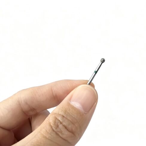 50PCS BR-30C FG Diamond Burs Grinding Needles Set | 1.6mm (1/16") Shank Green, Natural Diamond Powder Coated Points for Precision Engraving, Carving & Polishing in Saudi Arabia