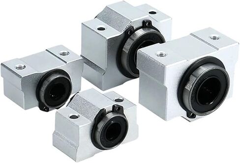 4pcs SC8VUU SC10VUU SC12VUU SC16VUU SC20VUU SC25VUU SC30VUU Linear Bearing Linear Block Bearing Units(SC10VUU) in Saudi Arabia