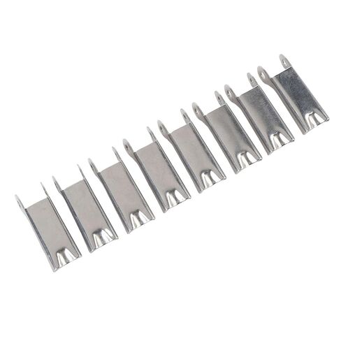 Srliya Hook Safety Latch, 8pcs 316 Stainless Steel Anti Drop Towing Receiver Hitch, with Rustproof Design for Workshop Equipment, Agricultural Machinery, Marine Cargo Hoisting (17mm) in Saudi Arabia
