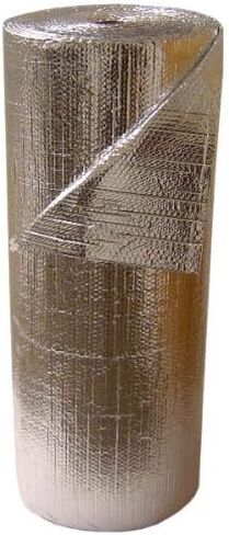 فقاعة مايلر معدنية مزدوجة معزولة مقاس 3/16 بوصة، مقاس 48 بوصة × 125 بوصة لكل لفة in Kuwait