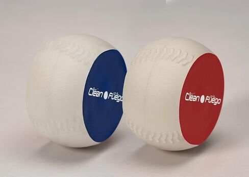 CleanFuego Set (RED 5¼oz & Blue 8oz) - Elite Baseball Spinners, Pitch Training Spin, Throwing Trainer in Saudi Arabia