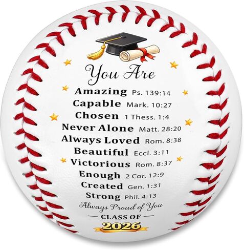 Baseball Senior Night Giftts 5th 8th Grade Graduation Baseball Gifts for Him Boys Men Inspirational Class of 2026 Graduates Gifts for Senior College Middle High School Graduate 2026 Grad Stuff Decor in Kuwait