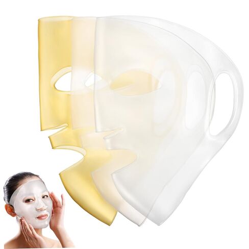 Didiseaon 3Pcs Reusable Silicone Face Mask Covers Design for Moisturizing Ear Hooks Prevent Slipping Essential Nutrient Absorption in Saudi Arabia