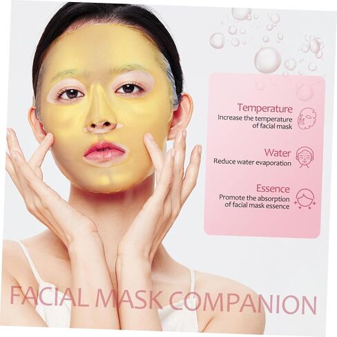 Didiseaon 3Pcs Reusable Silicone Face Mask Covers Design for Moisturizing Ear Hooks Prevent Slipping Essential Nutrient Absorption in Saudi Arabia