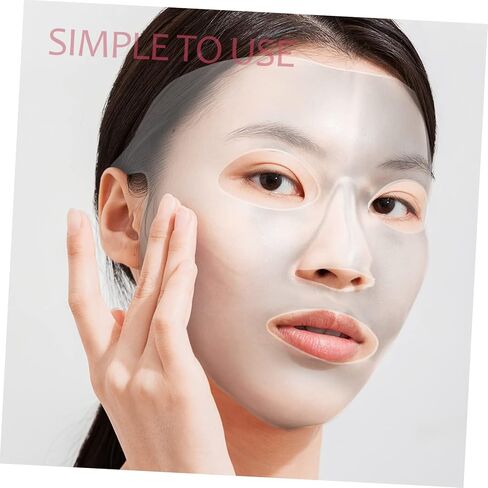 Didiseaon 3Pcs Reusable Silicone Face Mask Covers Design for Moisturizing Ear Hooks Prevent Slipping Essential Nutrient Absorption in Saudi Arabia