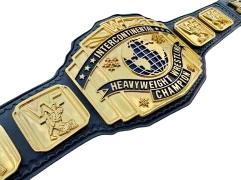 رامنا بطولة المصارعة القارية طبق الاصل حزام 4 مللي متر الزنك الكبار حجم حزام من الجلد الحقيقي in Kuwait