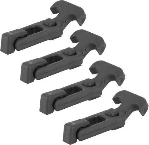 T Handle Draw Latch, 4pcs Rubber Anti Latch for RV Trailer Tool Box Cooler, with M5 Screw Kit in Kuwait