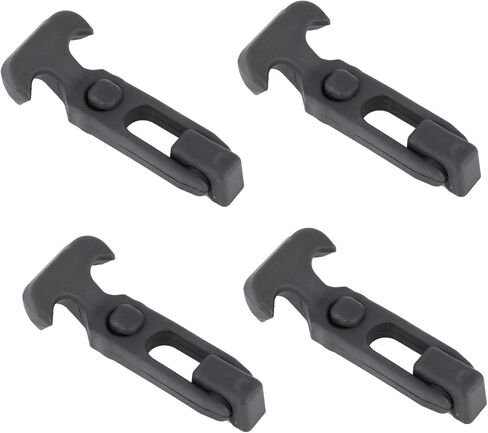 T Handle Draw Latch, 4pcs Rubber Anti Latch for RV Trailer Tool Box Cooler, with M5 Screw Kit in Kuwait
