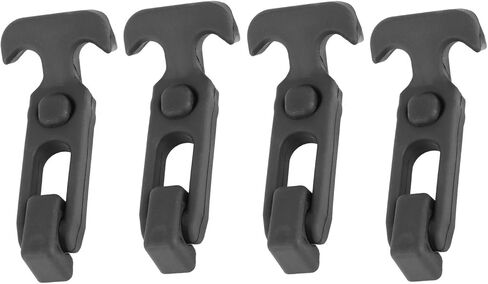 T Handle Draw Latch, 4pcs Rubber Anti Latch for RV Trailer Tool Box Cooler, with M5 Screw Kit in Kuwait