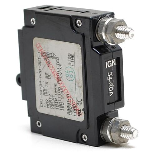 Carling Boat Circuit Breaker CA1-80-34-620-321-I | 20 Amp in Saudi Arabia