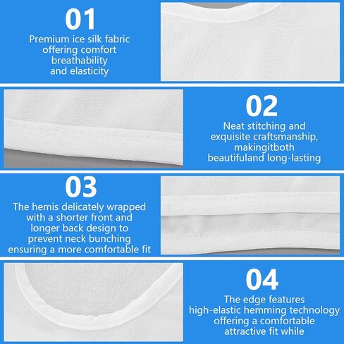 24 Pcs Painters Spray Socks, White Stretch Head Socks for Painting, Dust Hood Snug Soft Mask for Men Women, Unisex Protective Cover in Saudi Arabia