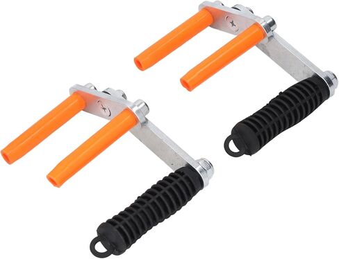 Generic حامل لوحة محمول ذو سعة تحميل عالية، تصميم مريح للخشب الرقائقي والبلاط الزجاجي للجدران الجافة، أداة رفع 2 قطعة للتعامل مع المواد الثقيلة in Kuwait