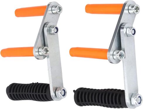 Generic حامل لوحة محمول ذو سعة تحميل عالية، تصميم مريح للخشب الرقائقي والبلاط الزجاجي للجدران الجافة، أداة رفع 2 قطعة للتعامل مع المواد الثقيلة in Kuwait