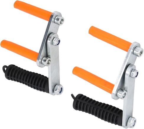 Generic حامل لوحة محمول ذو سعة تحميل عالية، تصميم مريح للخشب الرقائقي والبلاط الزجاجي للجدران الجافة، أداة رفع 2 قطعة للتعامل مع المواد الثقيلة in Kuwait