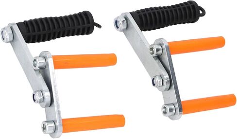 Generic حامل لوحة محمول ذو سعة تحميل عالية، تصميم مريح للخشب الرقائقي والبلاط الزجاجي للجدران الجافة، أداة رفع 2 قطعة للتعامل مع المواد الثقيلة in Kuwait